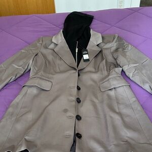 Elegant Gray Women's Coat